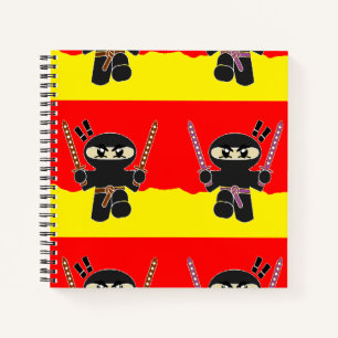 Angry ninjas notebook
