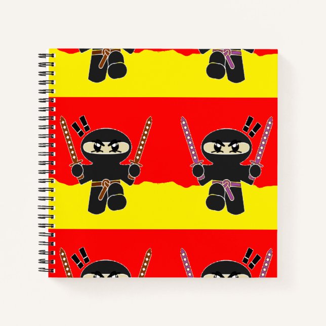 Angry ninjas notebook (Front)