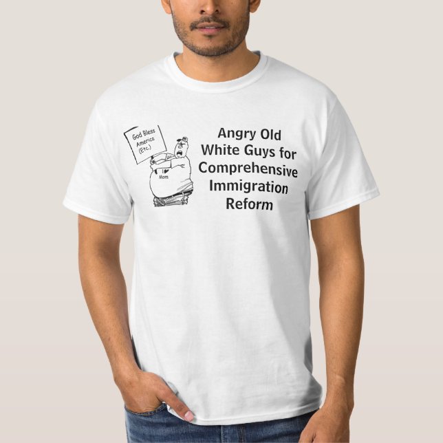 Angry Old White Guys T-Shirt (Front)