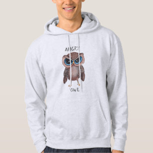 Angry Owl Hoodie