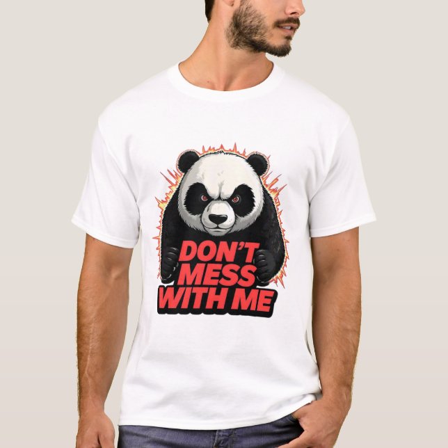 Angry Panda Energy T-Shirt  (Front)