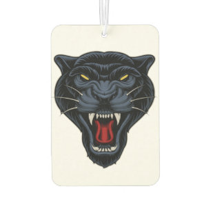 Angry Panther Car Air Freshener
