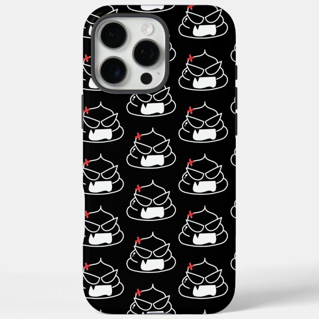 Angry Poop - Brootsch the PooPoo Case-Mate iPhone Case (Back)