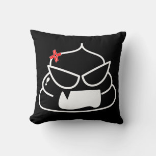 Angry Poop - Brootsch the PooPoo Cushion