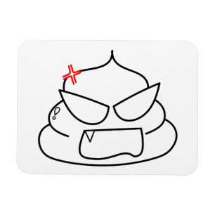 Angry Poop - Brootsch the PooPoo Magnet
