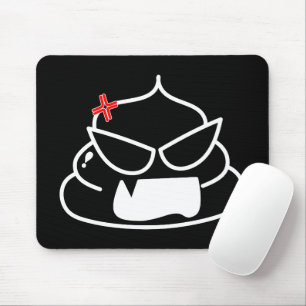 Angry Poop - Brootsch the PooPoo Mouse Mat
