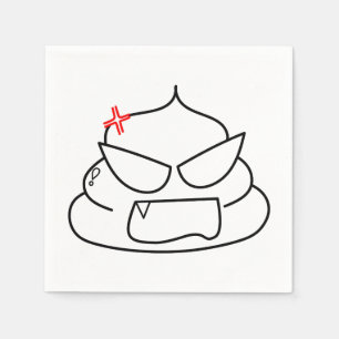 Angry Poop - Brootsch the PooPoo Napkin