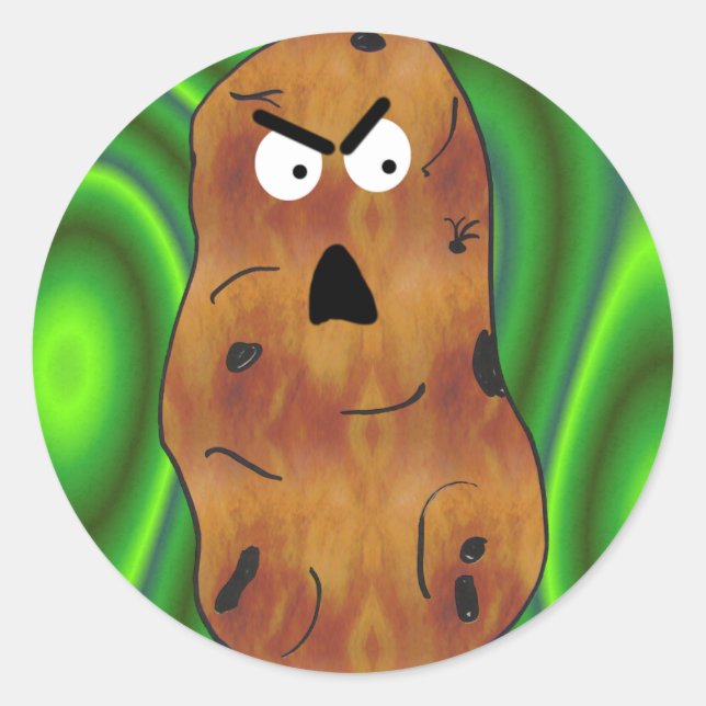 Angry Potato Sticker w/o text (Front)