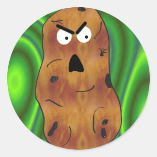 Angry Potato Sticker w/o text