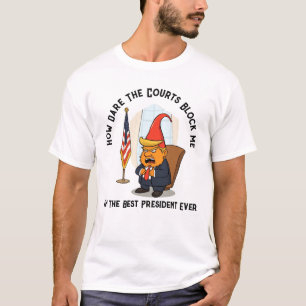 Angry President Trump Gnome T-Shirt