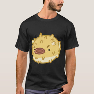 Angry pufferfish - white T-Shirt