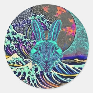 Angry Rabbit Sticker