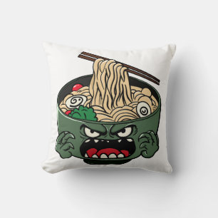 Angry ramen cushion