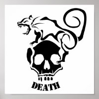 Angry Rat On an Evil Skull