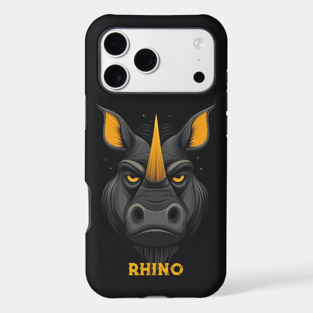 Angry Rhino Black (Back)