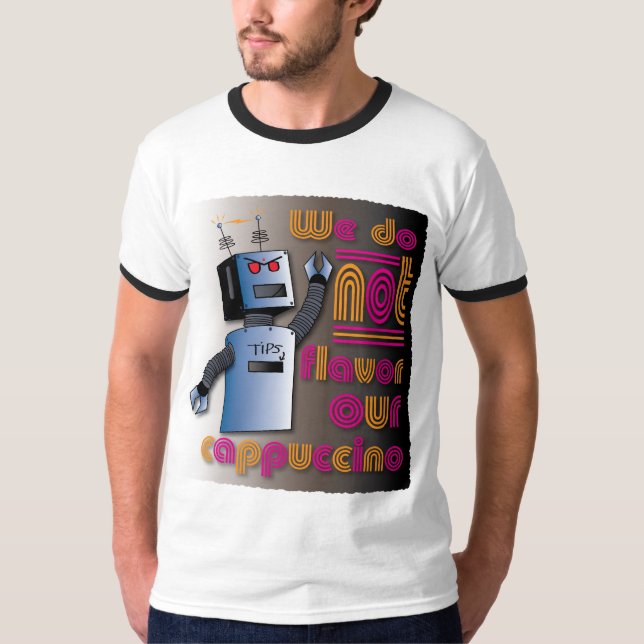 Angry Robot T-Shirt (Front)