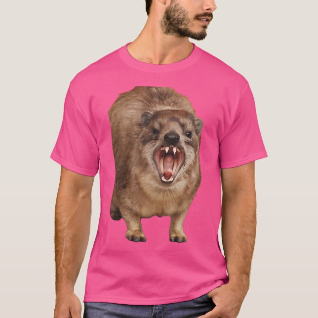 Angry Rock Hyrax T-Shirt (Front)