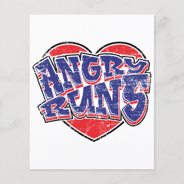 Angry Runs fans design v2  (Front)