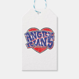 Angry Runs fans design v2 Gift Tags