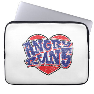 Angry Runs fans design v2  Laptop Sleeve