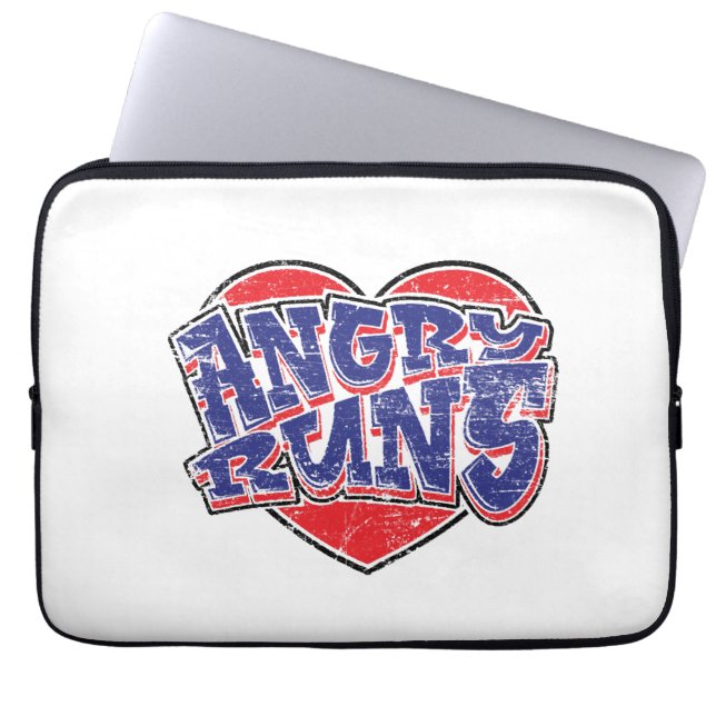 Angry Runs fans design v2  Laptop Sleeve (Front)