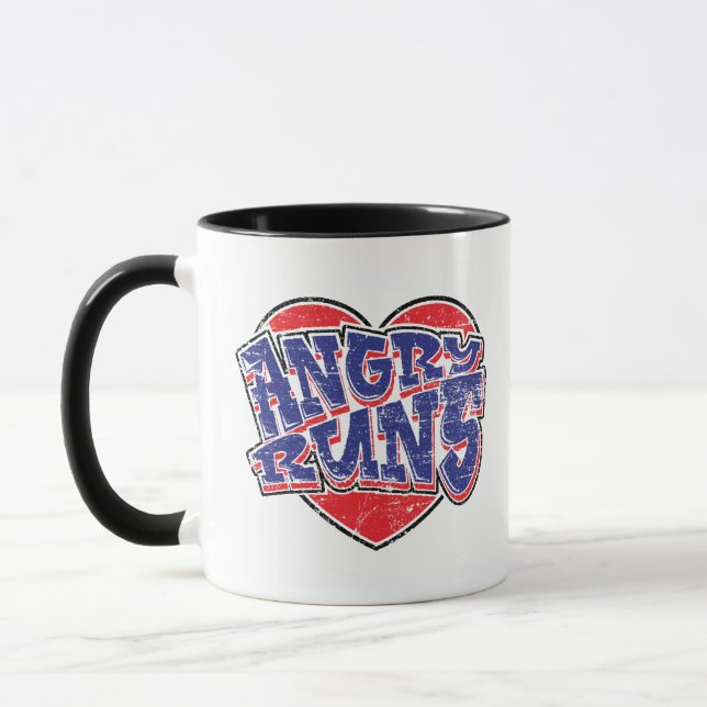 Angry Runs fans design v2  Mug (Left)