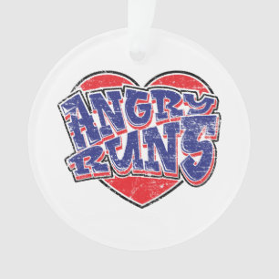 Angry Runs fans design v2 Ornament
