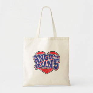 Angry Runs fans design v2 Tote Bag