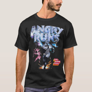 Angry Runs Good Morning Football Sport Lover T-Shi T-Shirt