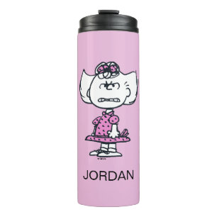 Angry Sally   Add Your Name Thermal Tumbler