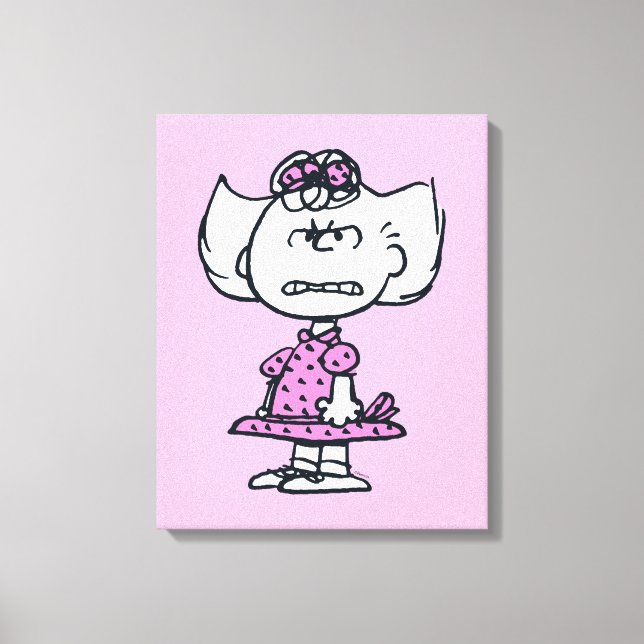 Angry Sally Canvas Print (Front)