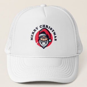 Angry Santa Claus Trucker Hat