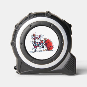 Angry Santa tape measure 1
