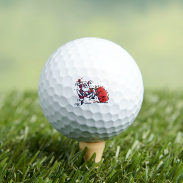 Angry Santa value golf balls 12 pk (Insitu Tee)