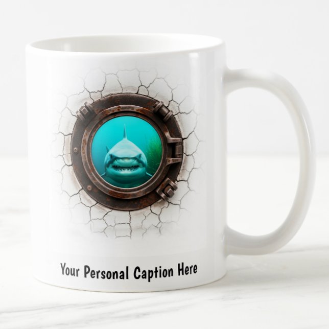 Angry Shark Coffee Mug Design (Creator Uploaded)
