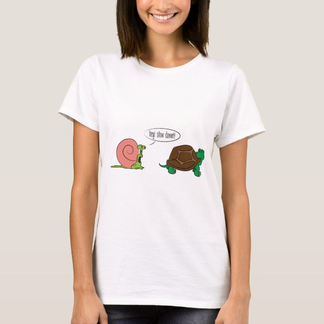 Angry Snail T-Shirt (Front)