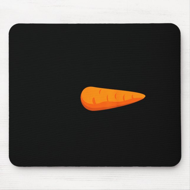 Angry Snowman Face Eyelashes Christmas Snowman Cos Mouse Mat (Front)