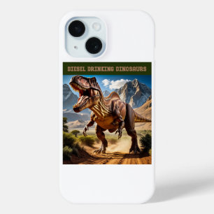 Angry T. Rex iPhone 15 Case