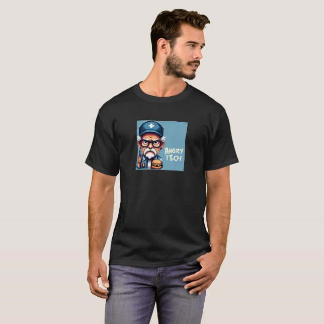 Angry Tech T-Shirt (Front Full)
