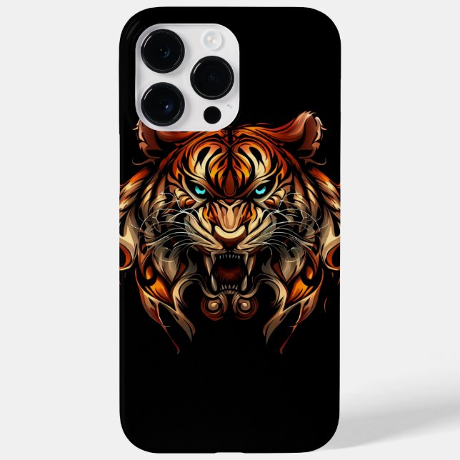 Angry Tiger  Case-Mate iPhone Case (Back)