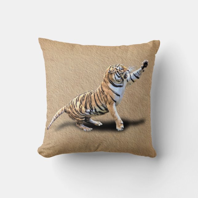 ANGRY TIGER CUSHION (Front)