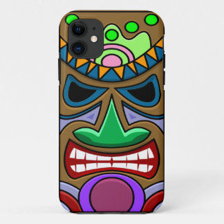 Angry Tiki iPhone 11 Case