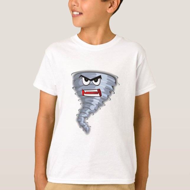 Angry tornado warning T-Shirt (Front)