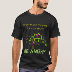 Angry Tortoise - neon version T-Shirt