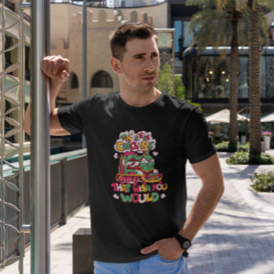 Angry Train Cartoon   T-Shirt