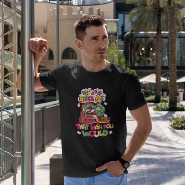 Angry Train Cartoon   T-Shirt (Creator Uploaded)