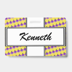 Angry Turnip by Kenneth Yoncich ID Badge