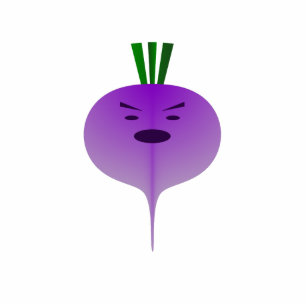 Angry Turnip by Kenneth Yoncich Photo Sculpture Key Ring