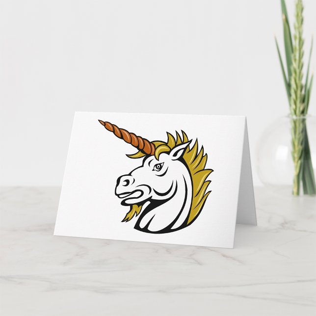 Angry Unicorn Greeting Cards (Creator Uploaded)