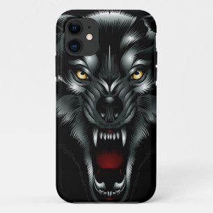 Angry Wolf Face iPhone 5 Case